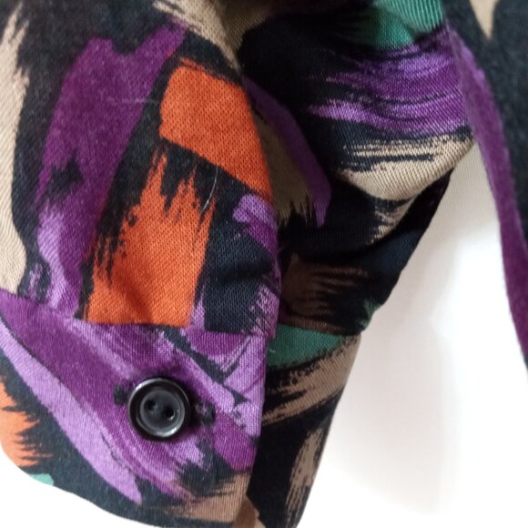 Vintage Phillip Lawrence Skirt Set Pull on Skirt with Blouse Women's Size 10 - Picture 10 of 16